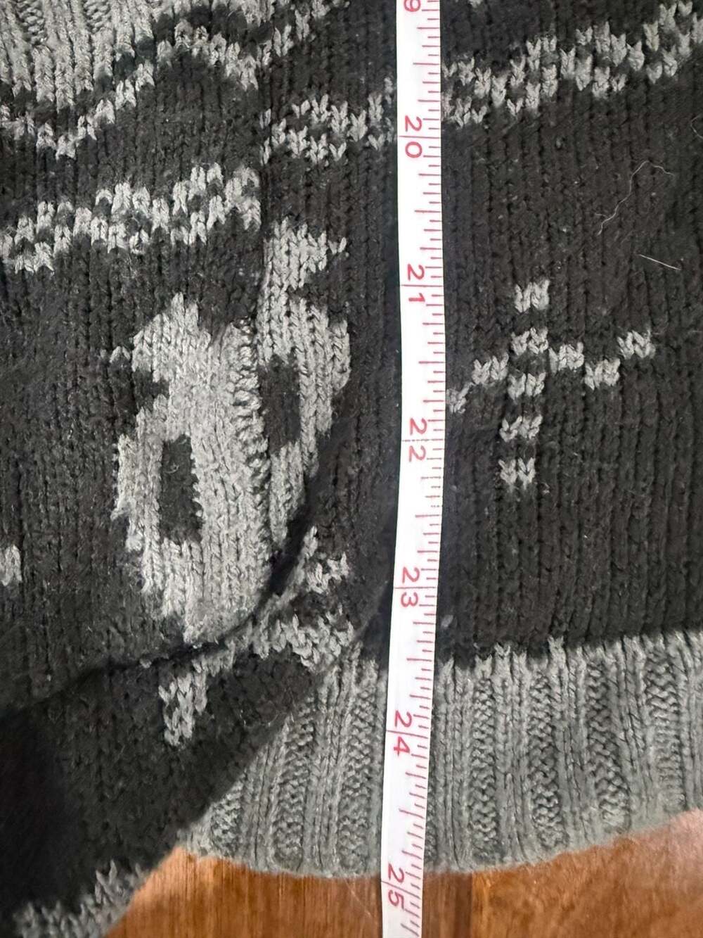 Disney Nightmare Before Christmas Skull Fair Isle Cardigan M Jack Skellington - Picture 9 of 9
